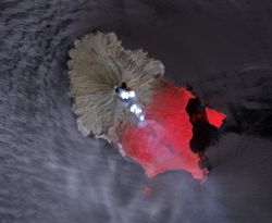 After eruption